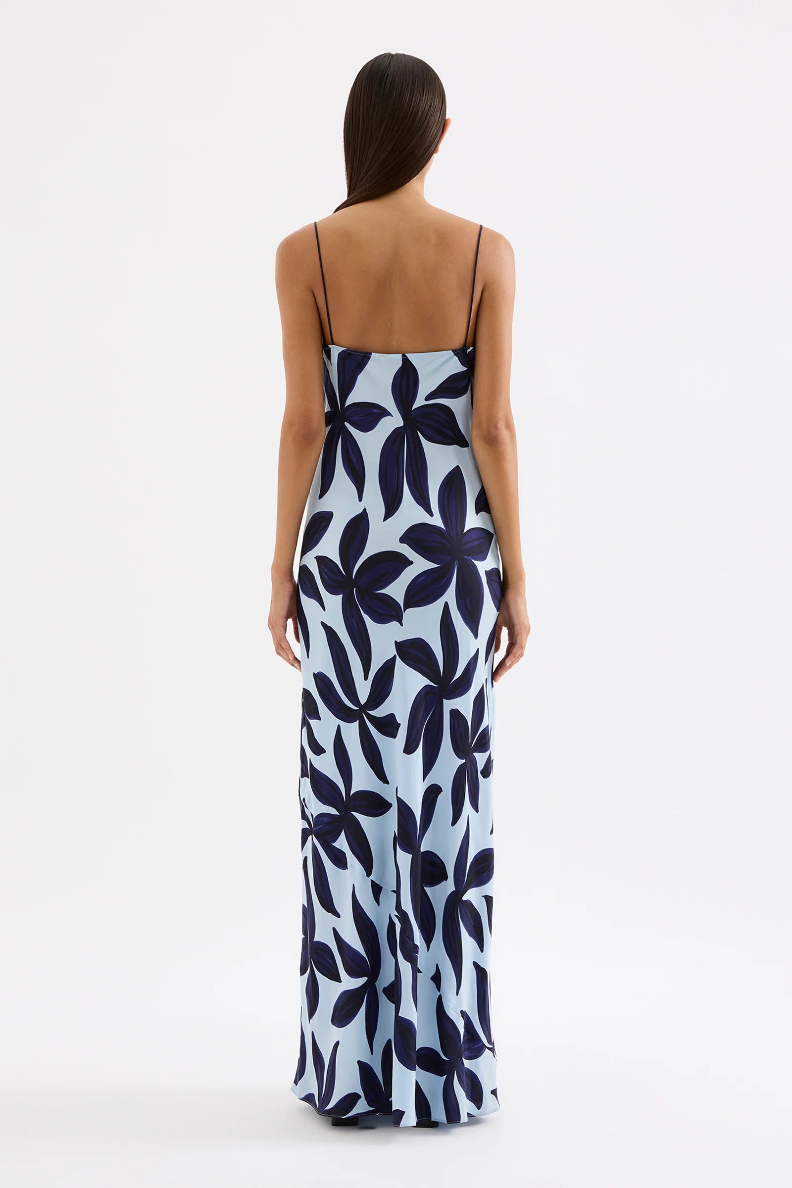 Corfu Cupro Slip Dress