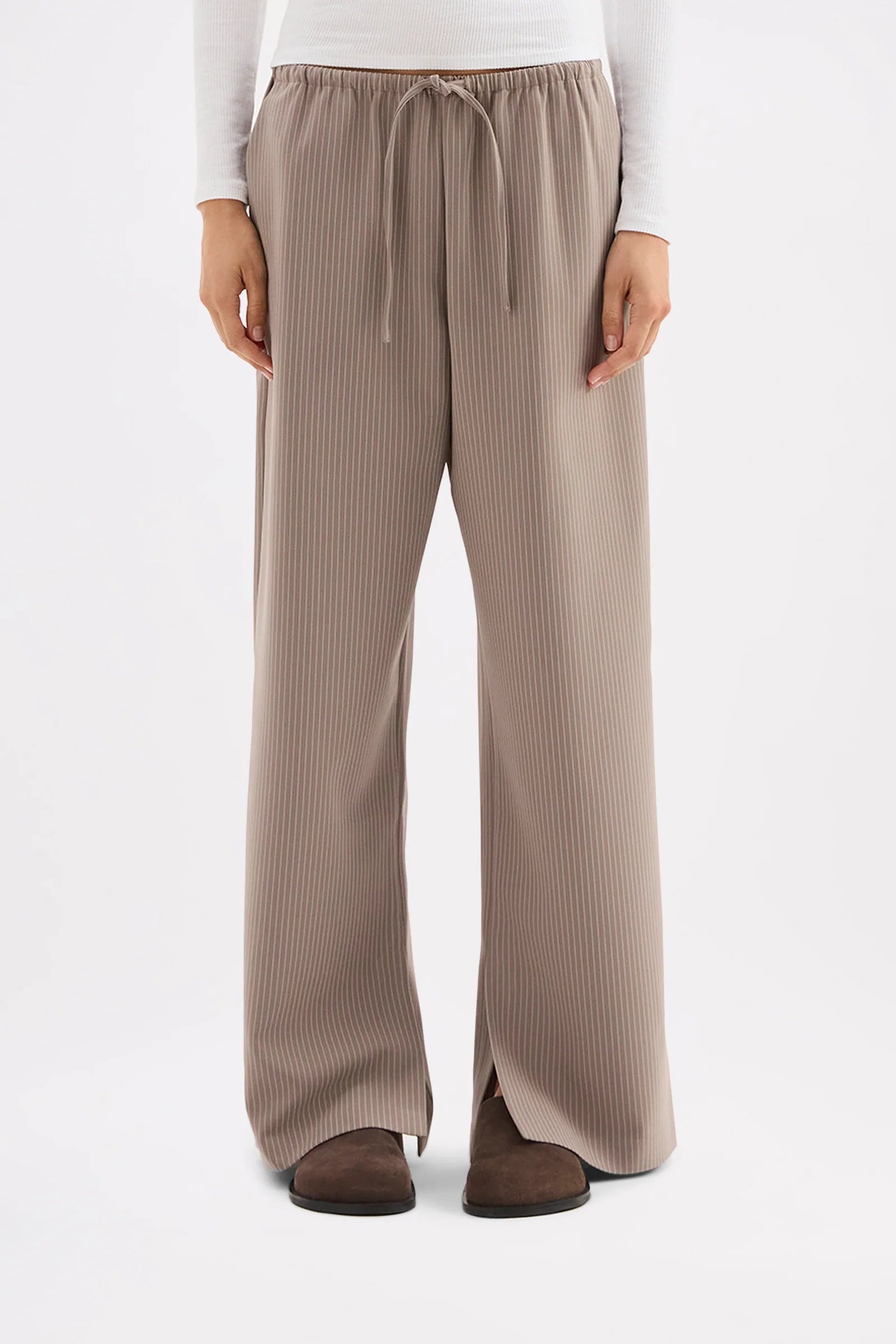 Lester Pant - Cinder Sripe