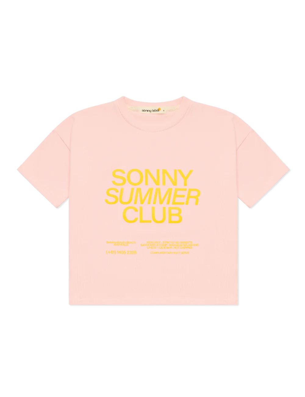 Summer Club Tee - Pink