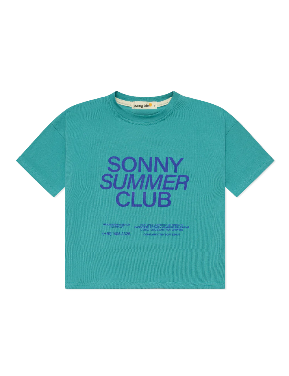 Summer Club Tee - Teal