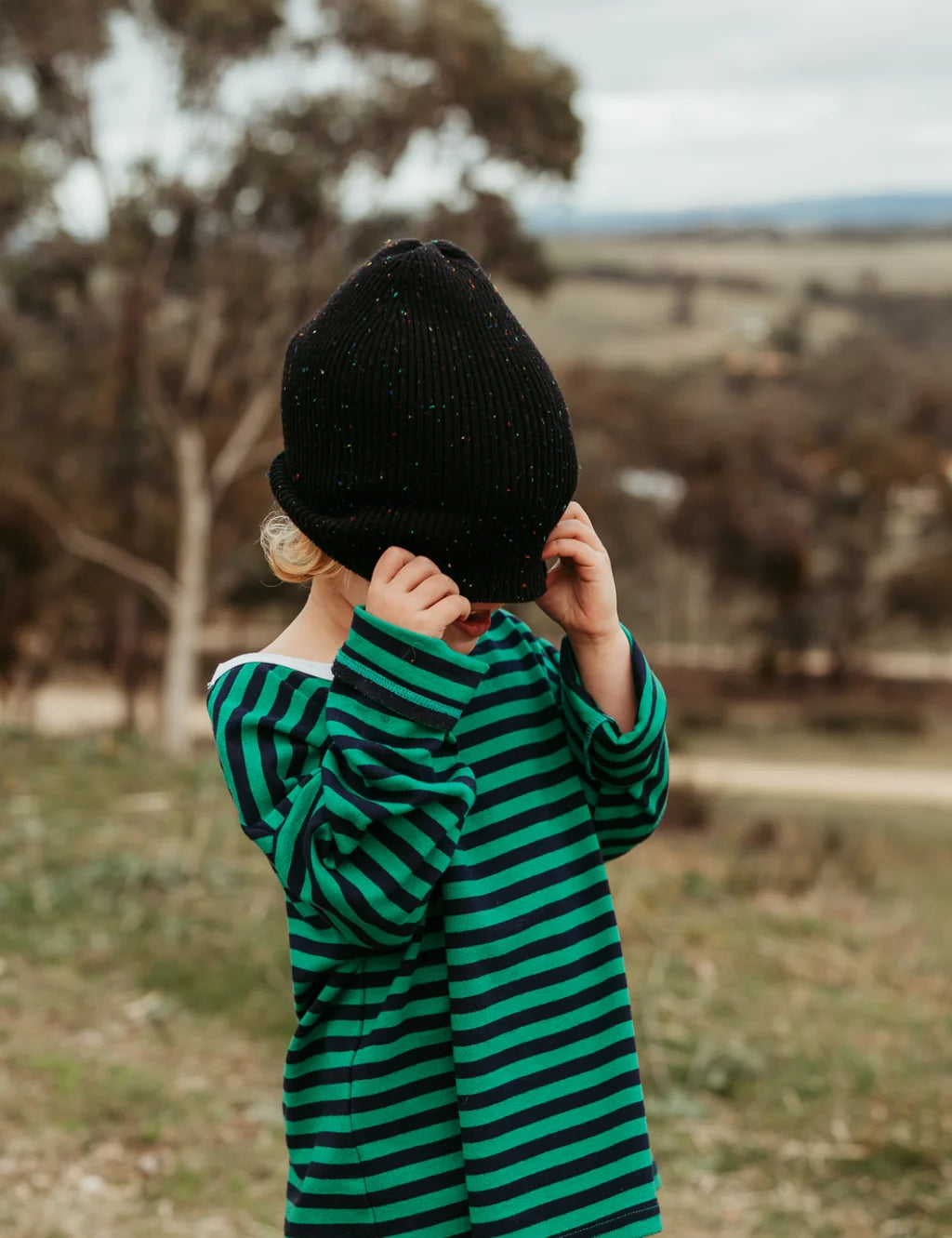 Cotton Beanie - Galaxy Speckle