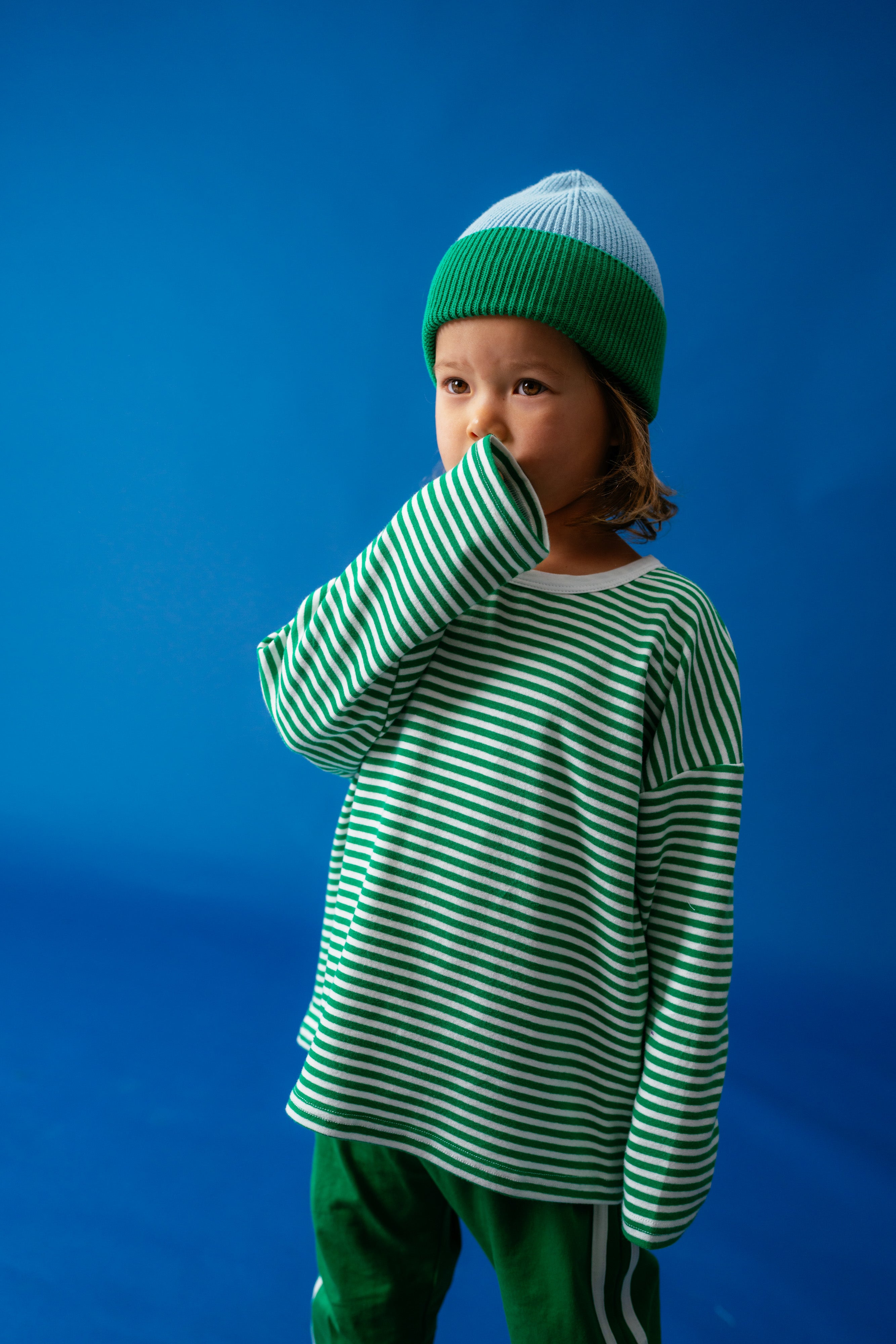 Stripe Long Sleeve - Forest