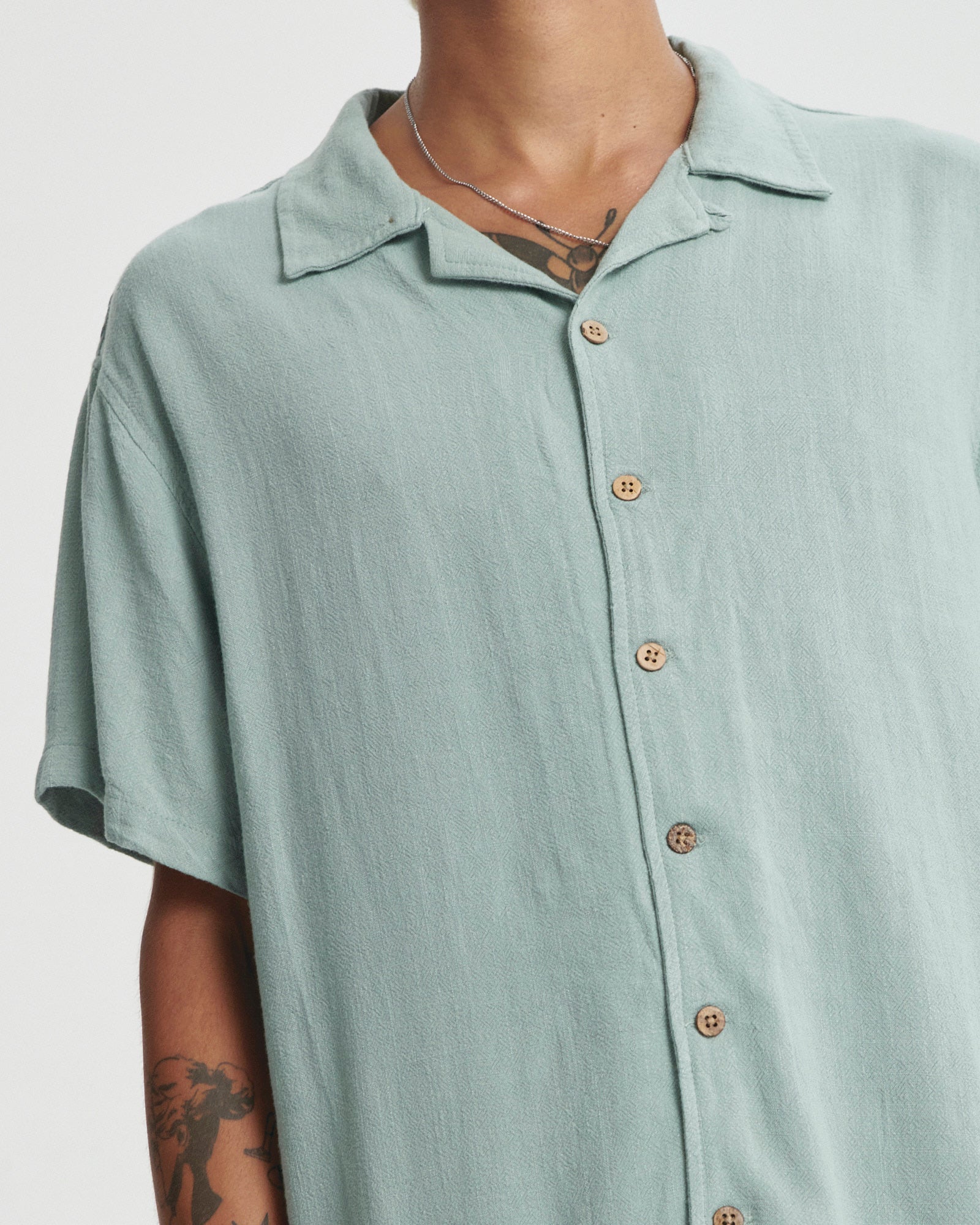 Ernie Resort Shirt - Sage