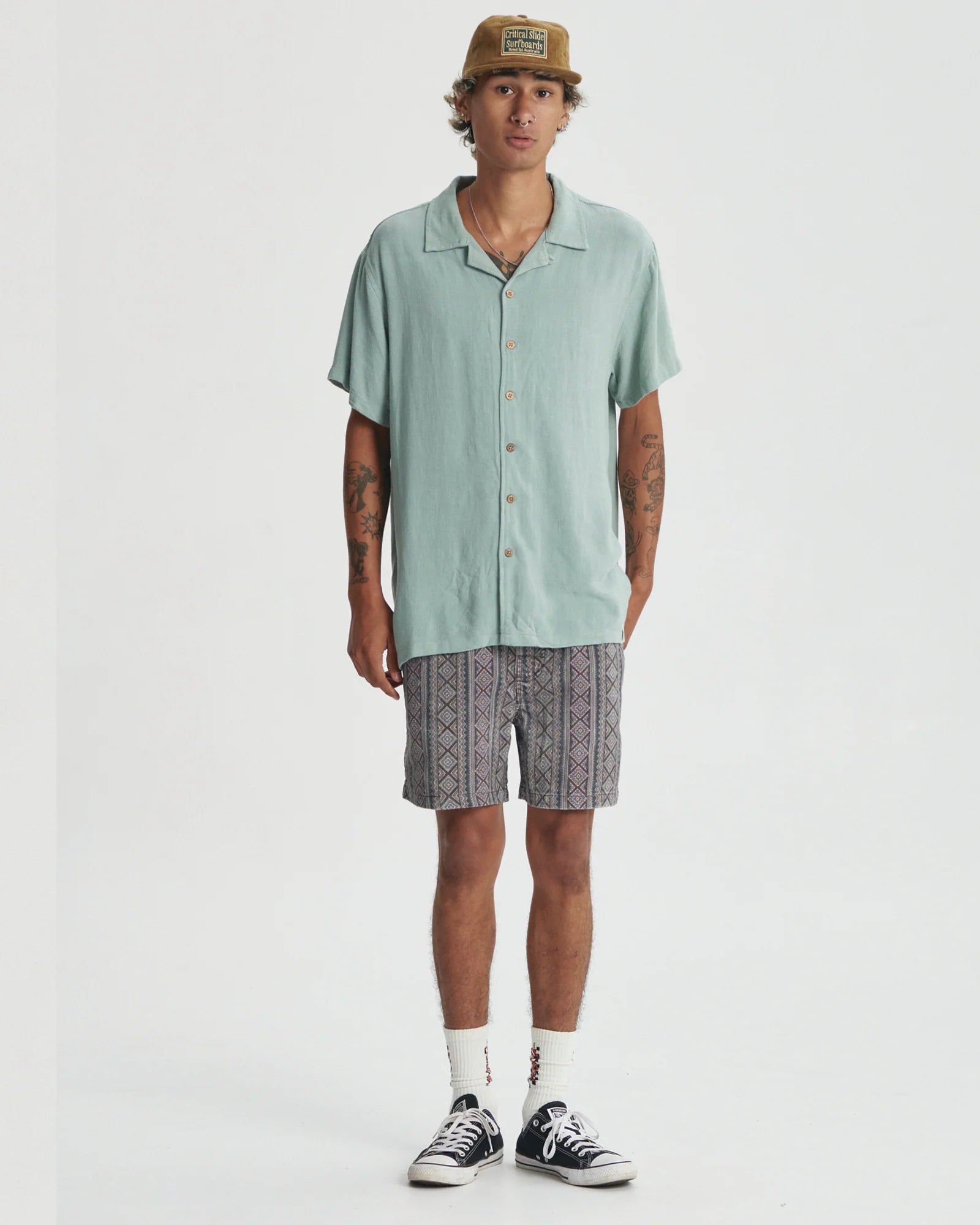 Ernie Resort Shirt - Sage