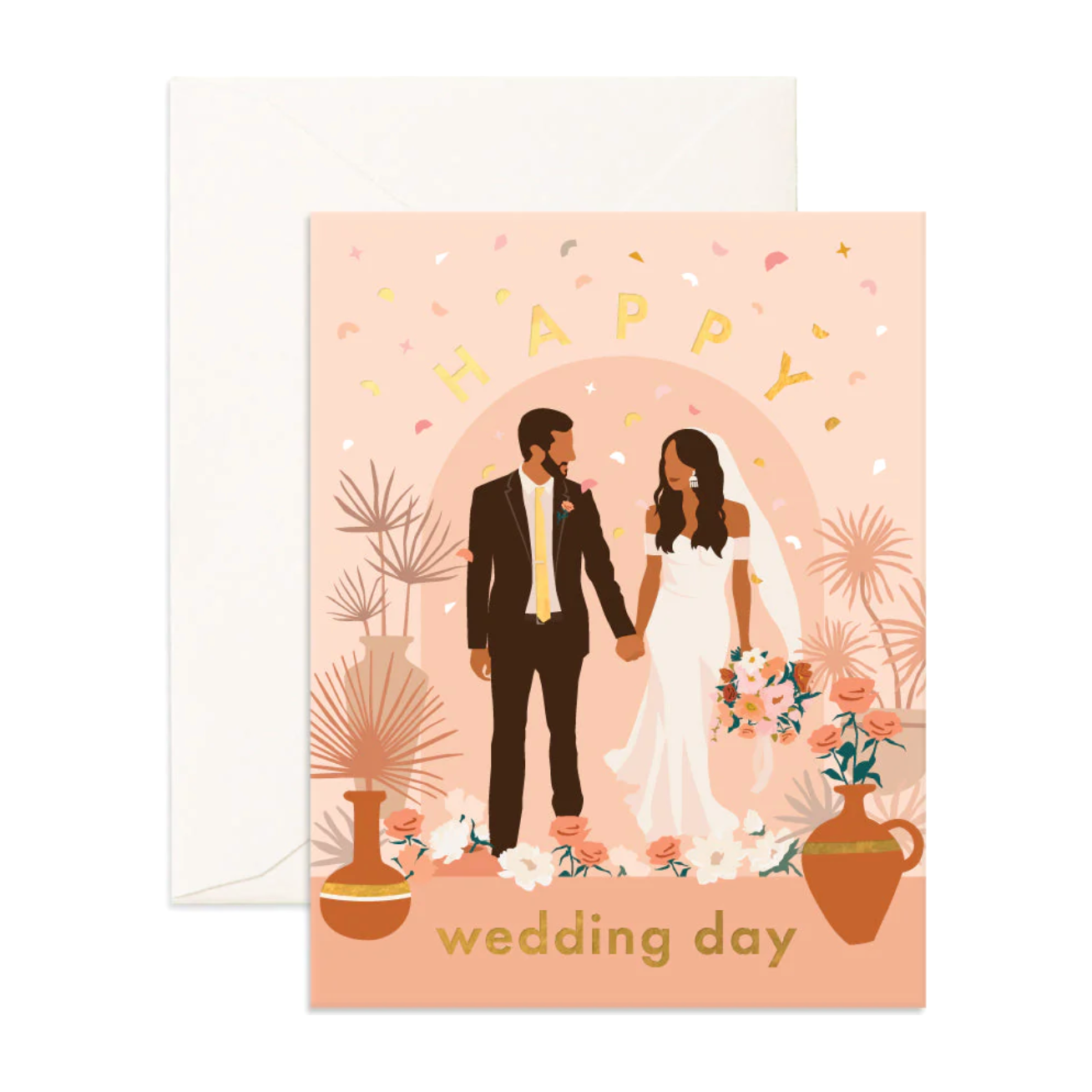 Fox & Fallow Happy Wedding Day Alter