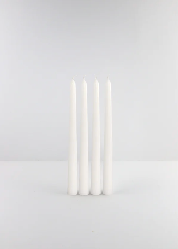 Bondi Scent Taper Candles - White