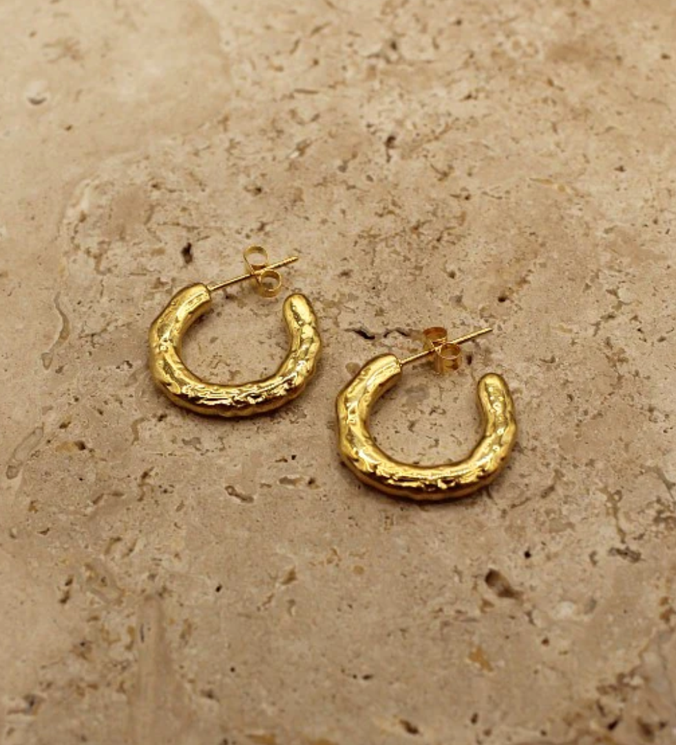 Kirby Gold Hoop Earring