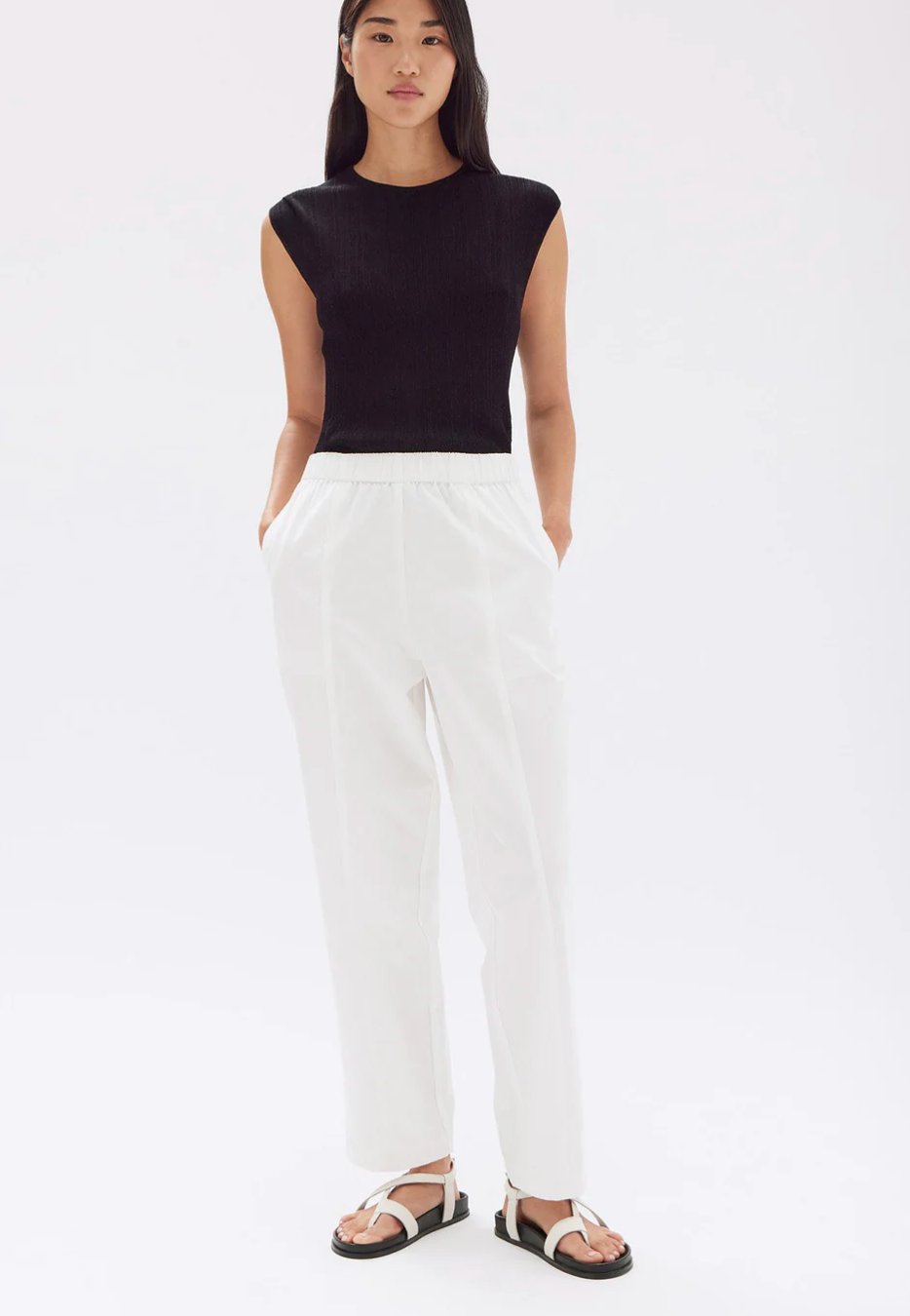 Bria Pant - Antique White