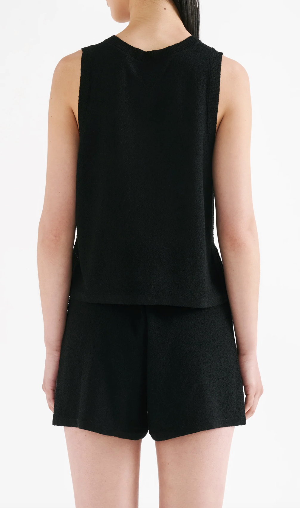 Zosia Knit Tank - Black