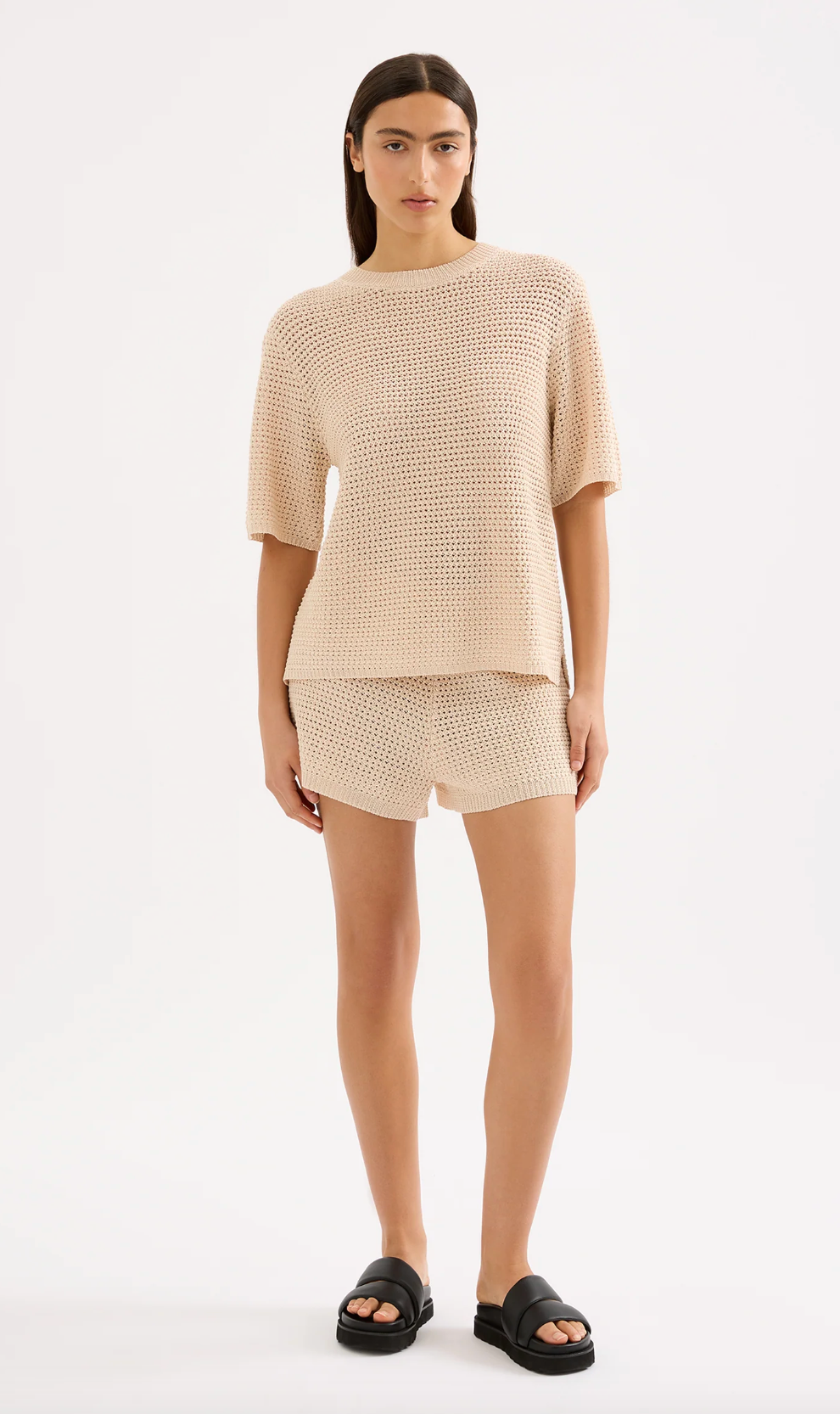 Sawyer Crochet Short - Cream