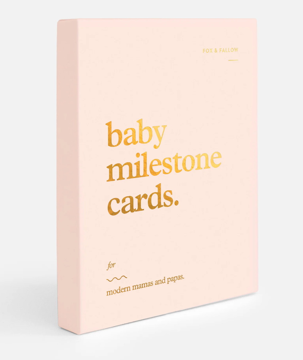 Milestone Cards - Cream