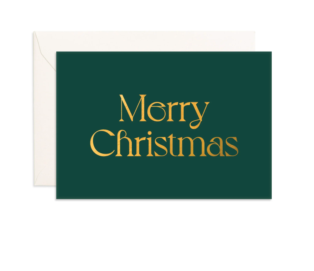 Merry Christmas Forest Mini Greeting Card