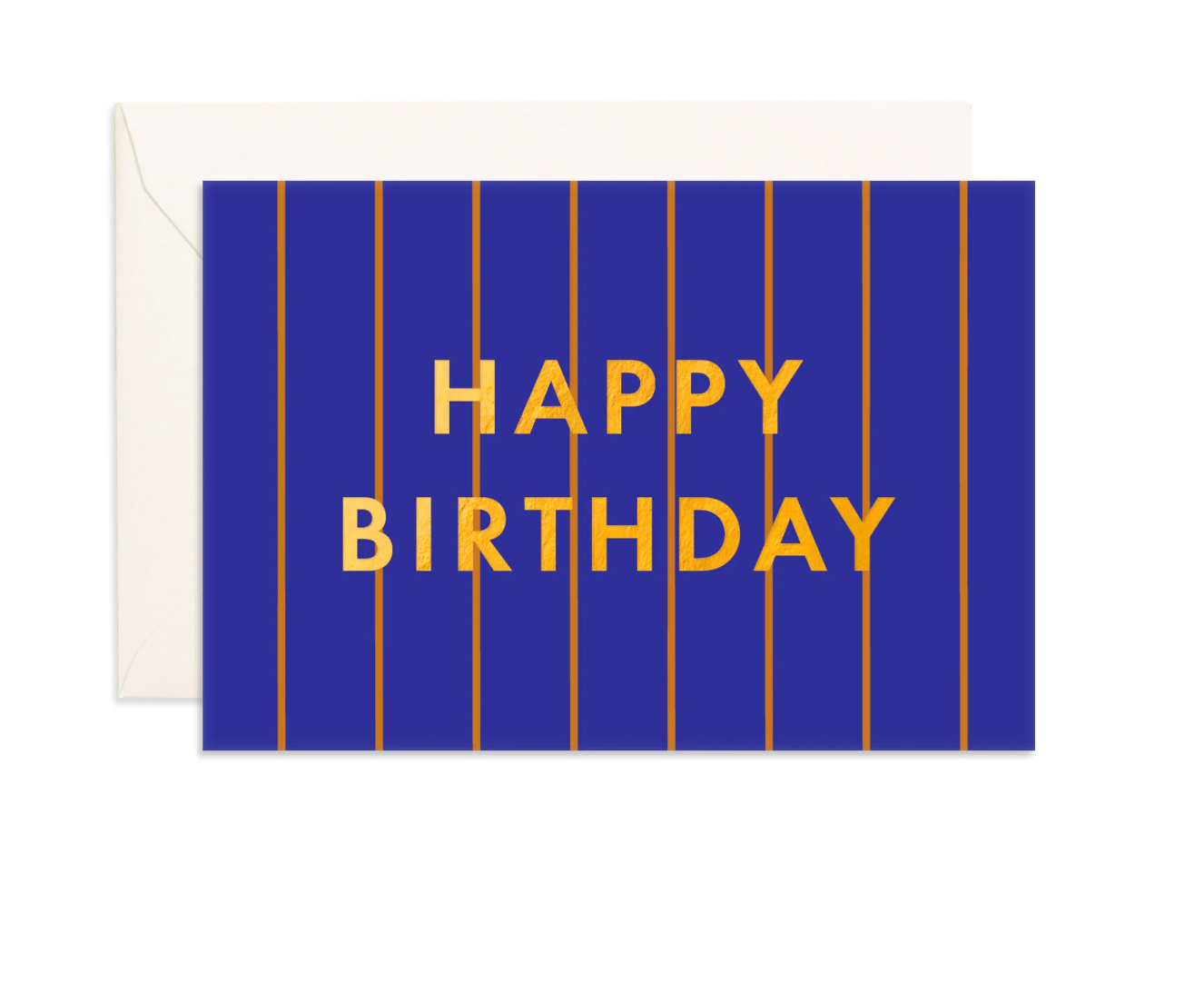 Birthday Cobalt Mini Greeting Card