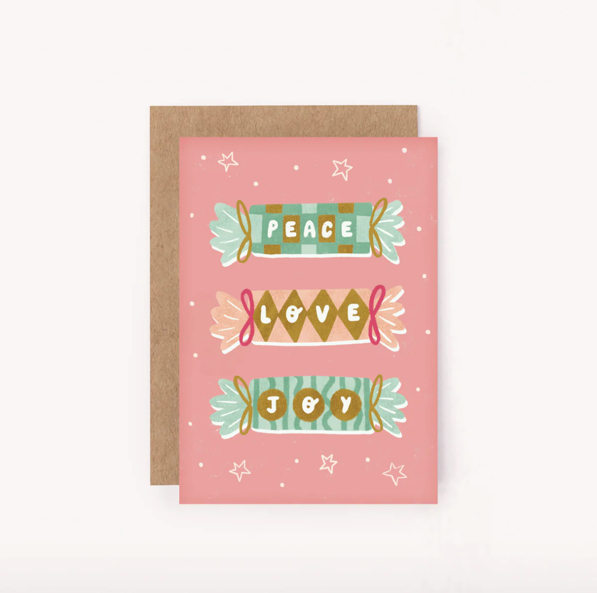 Peace Joy Love Mini Card