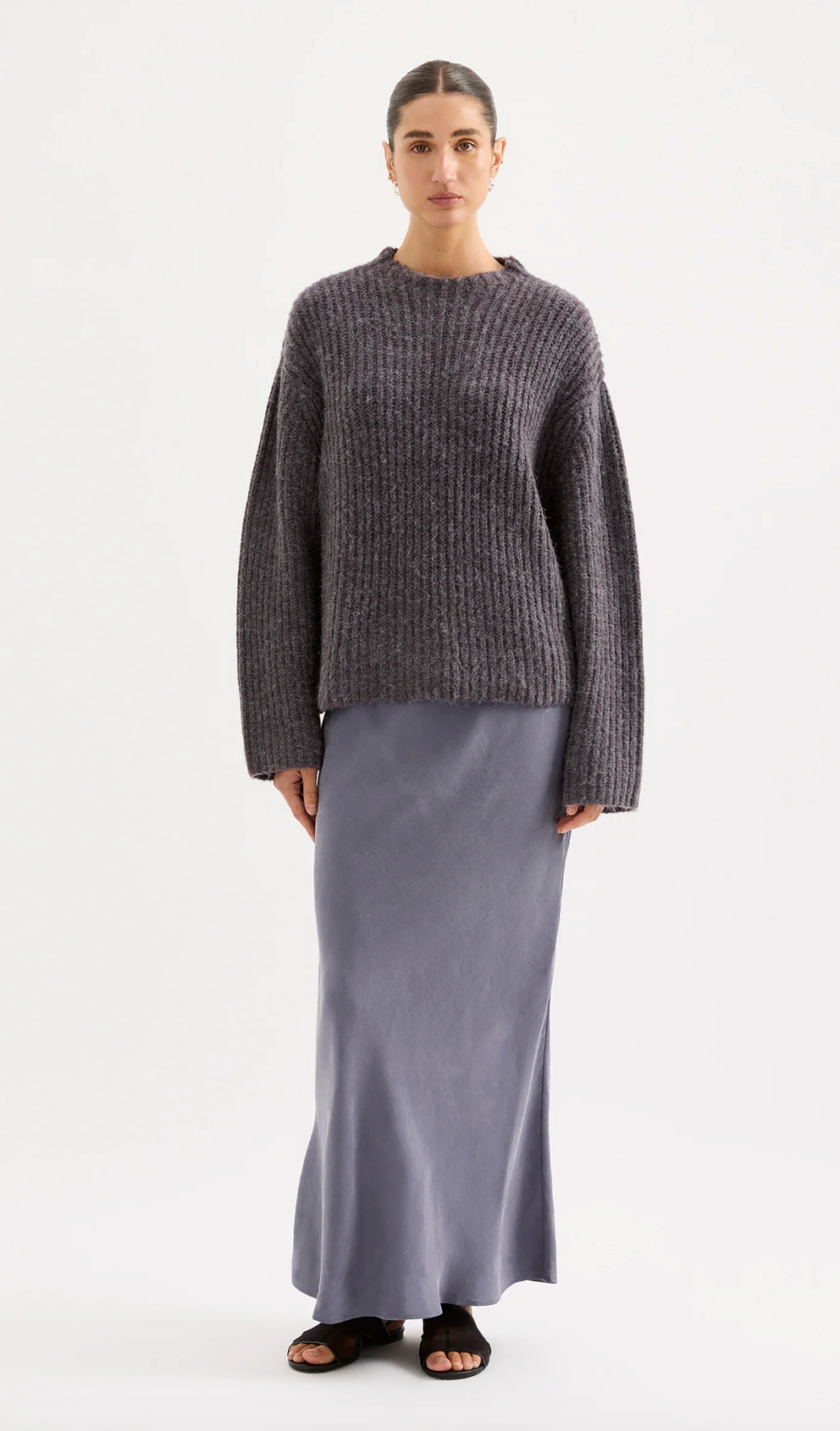 Devin Tencel Maxi Skirt - Indigo