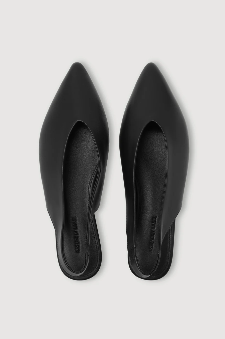 Lila Leather Sling Back