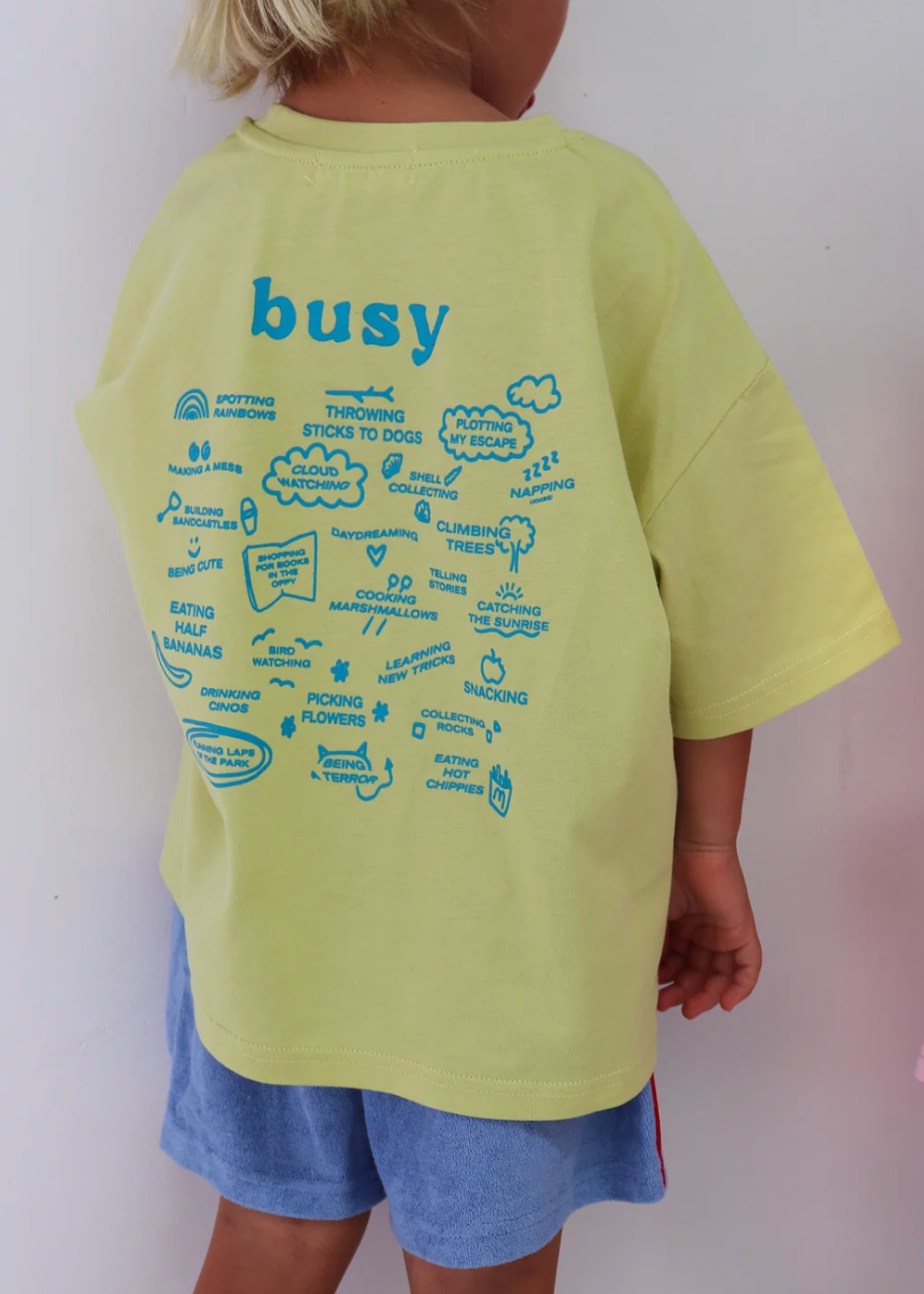 Busy Tee - Lime