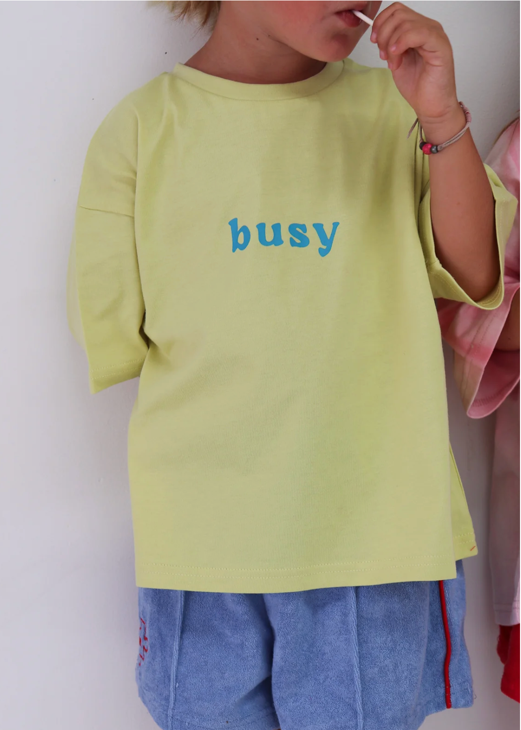 Busy Tee - Lime