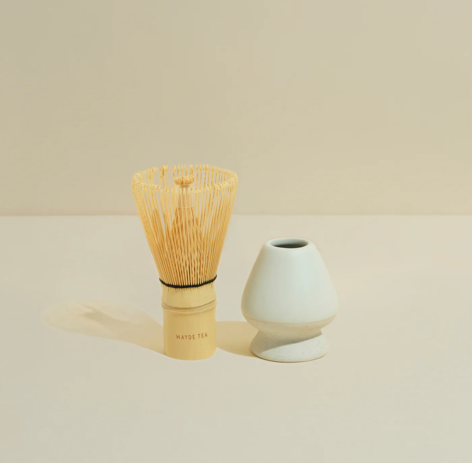 Matcha Bamboo Whisk & Stand