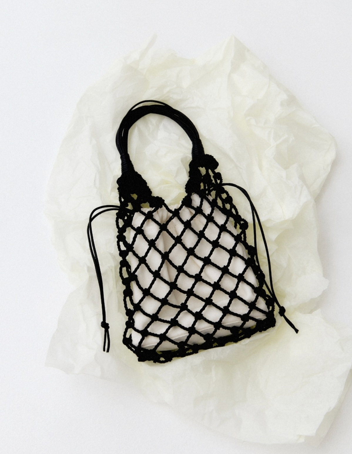 Capri Slouch Mini Bag - Black