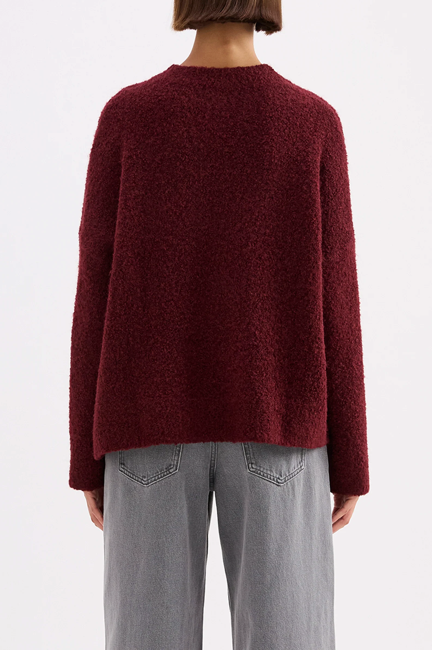 Elias Knit - Oxblood