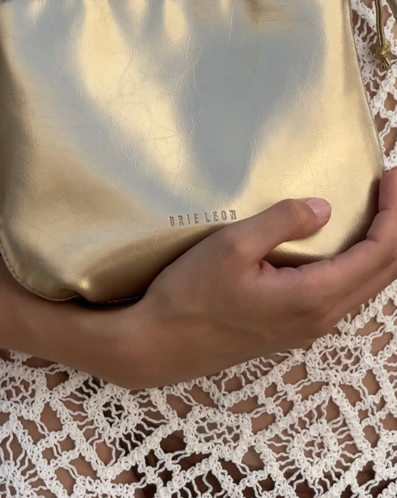 Halle Crossbody - Honey Gold