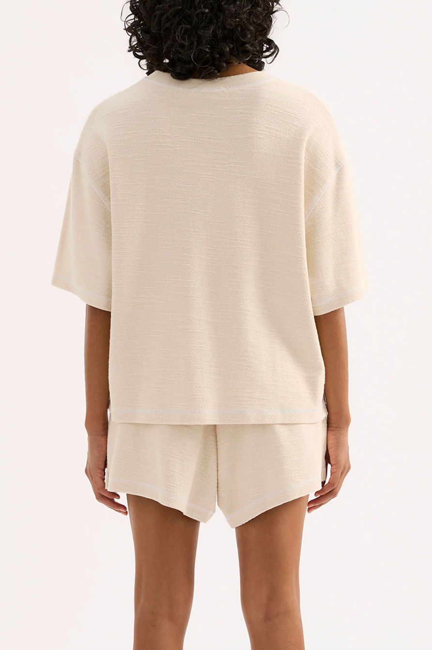 Sutton Tee - Cream