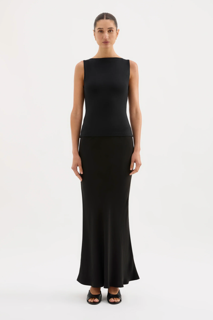 Lois Organic Tank - Black