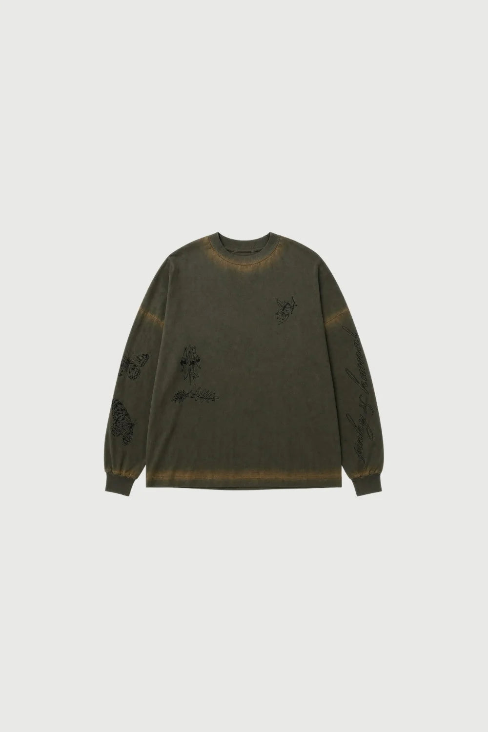 Cupid Long Sleeve Top - Khaki