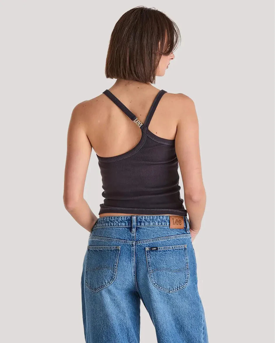 Lee Asymm Cami Charcoal