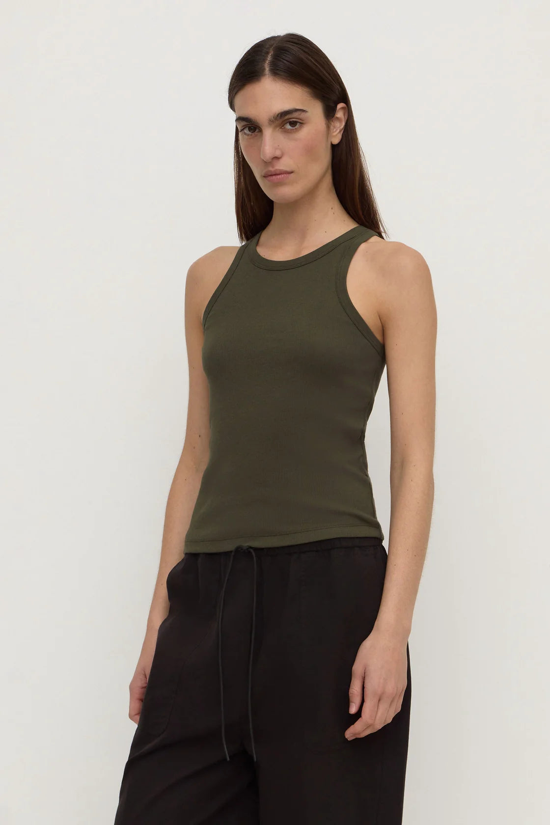 Tabitha Rib Tank – Dark Military