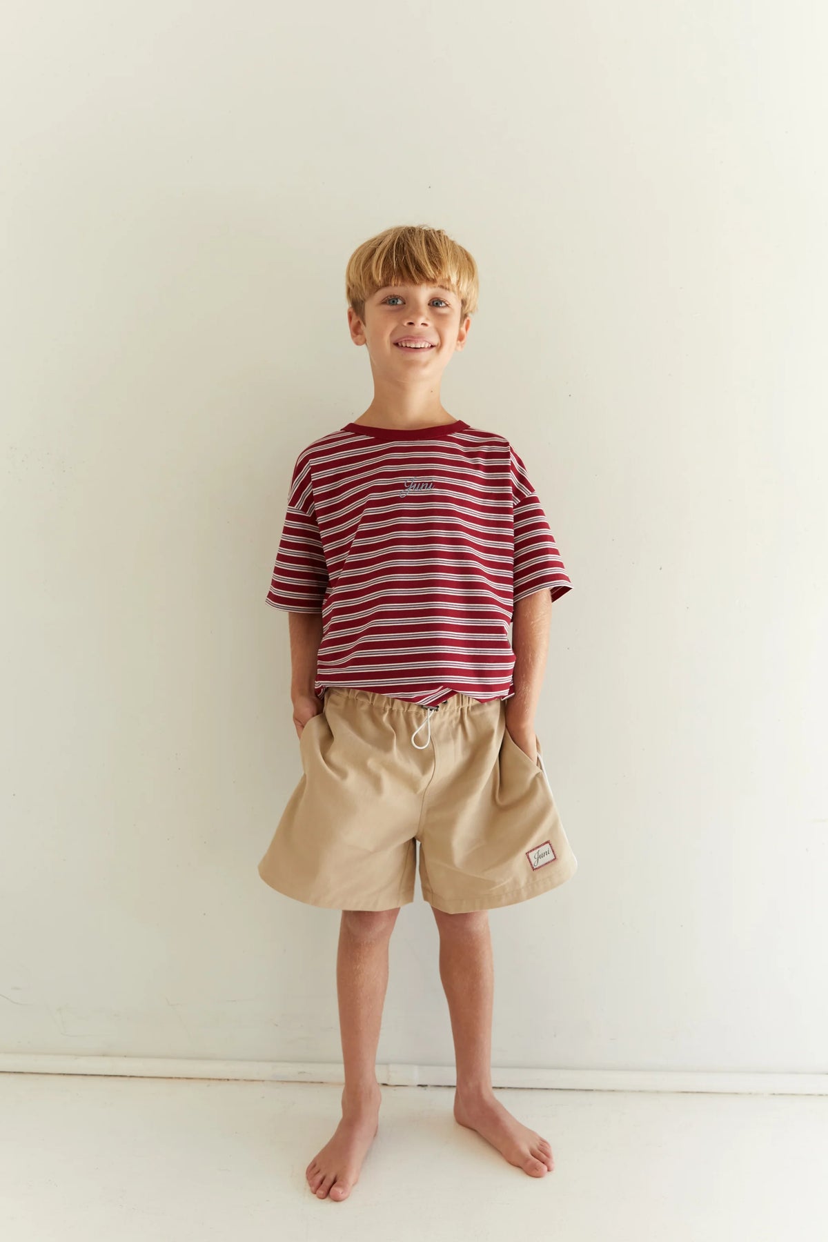 Zion Tee - Cherry Stripe