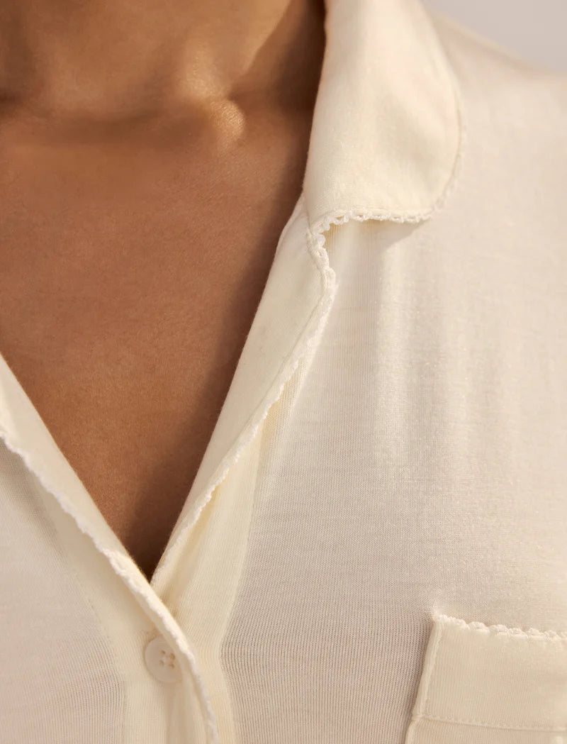 Kate Modal Soft Boxer PJ - Butter