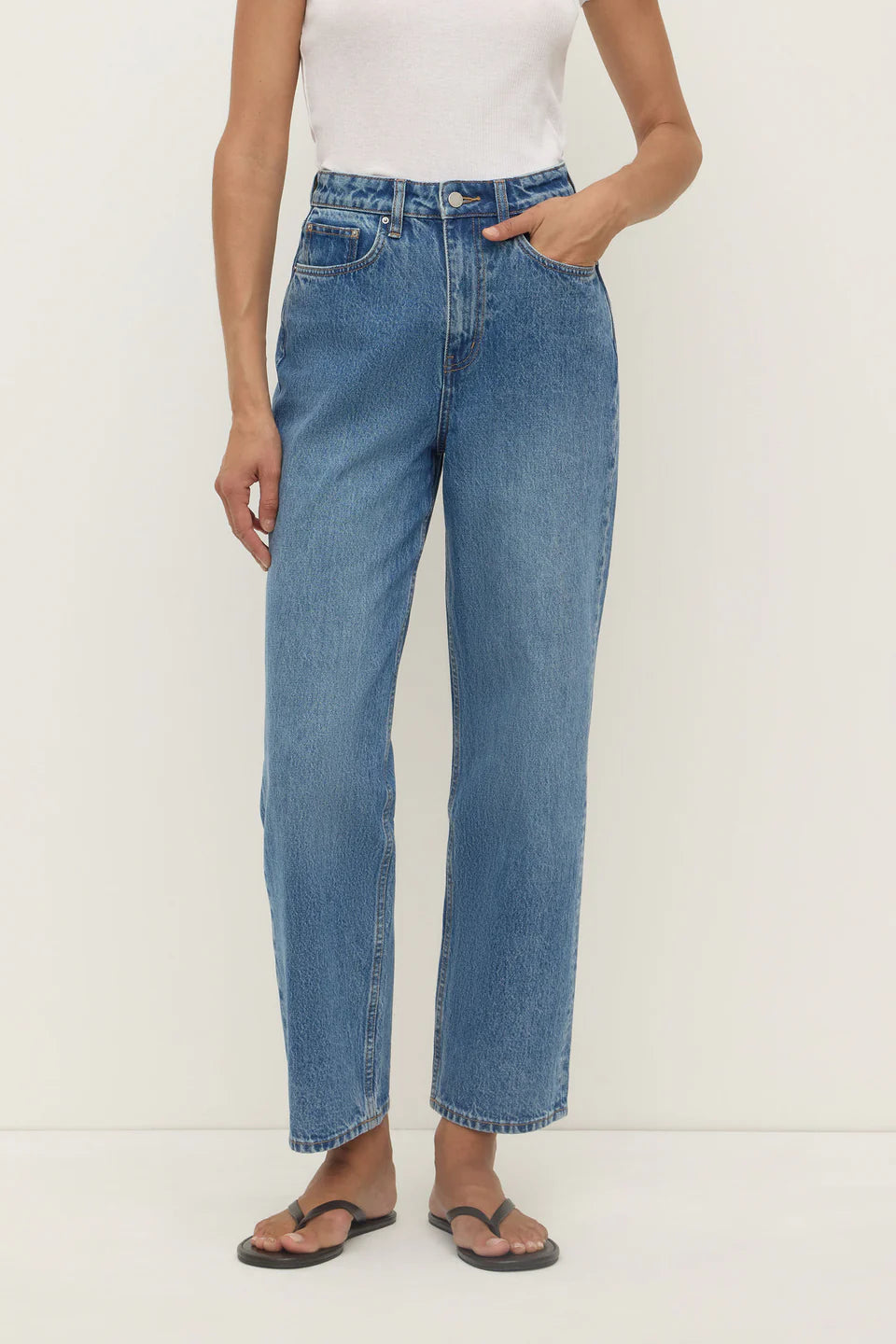 Vintage Straight Jean - Classic Blue