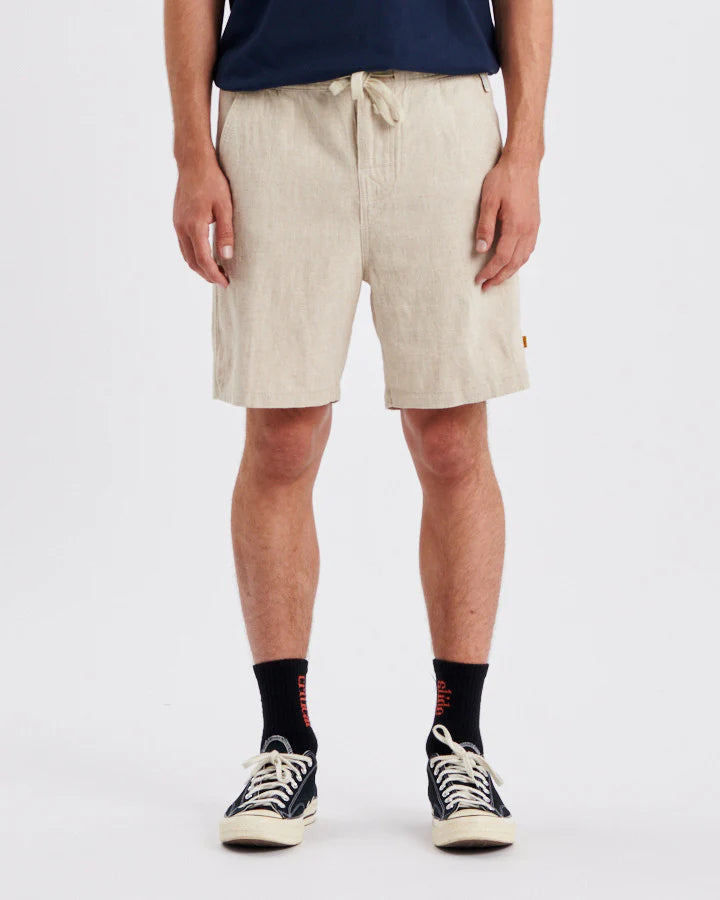 Cruiser Linen Short - Ecru