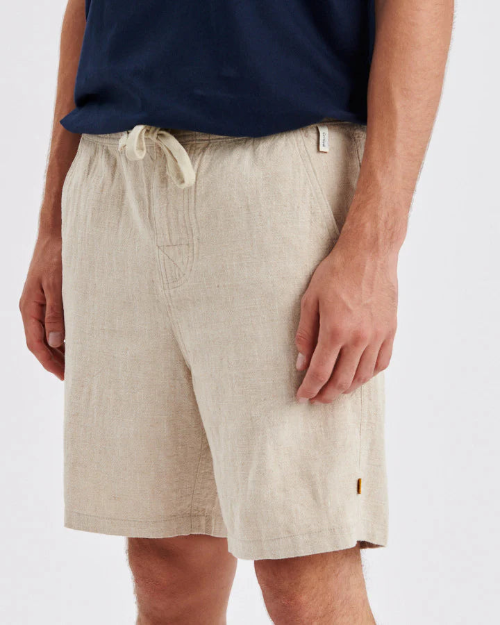 Cruiser Linen Short - Ecru