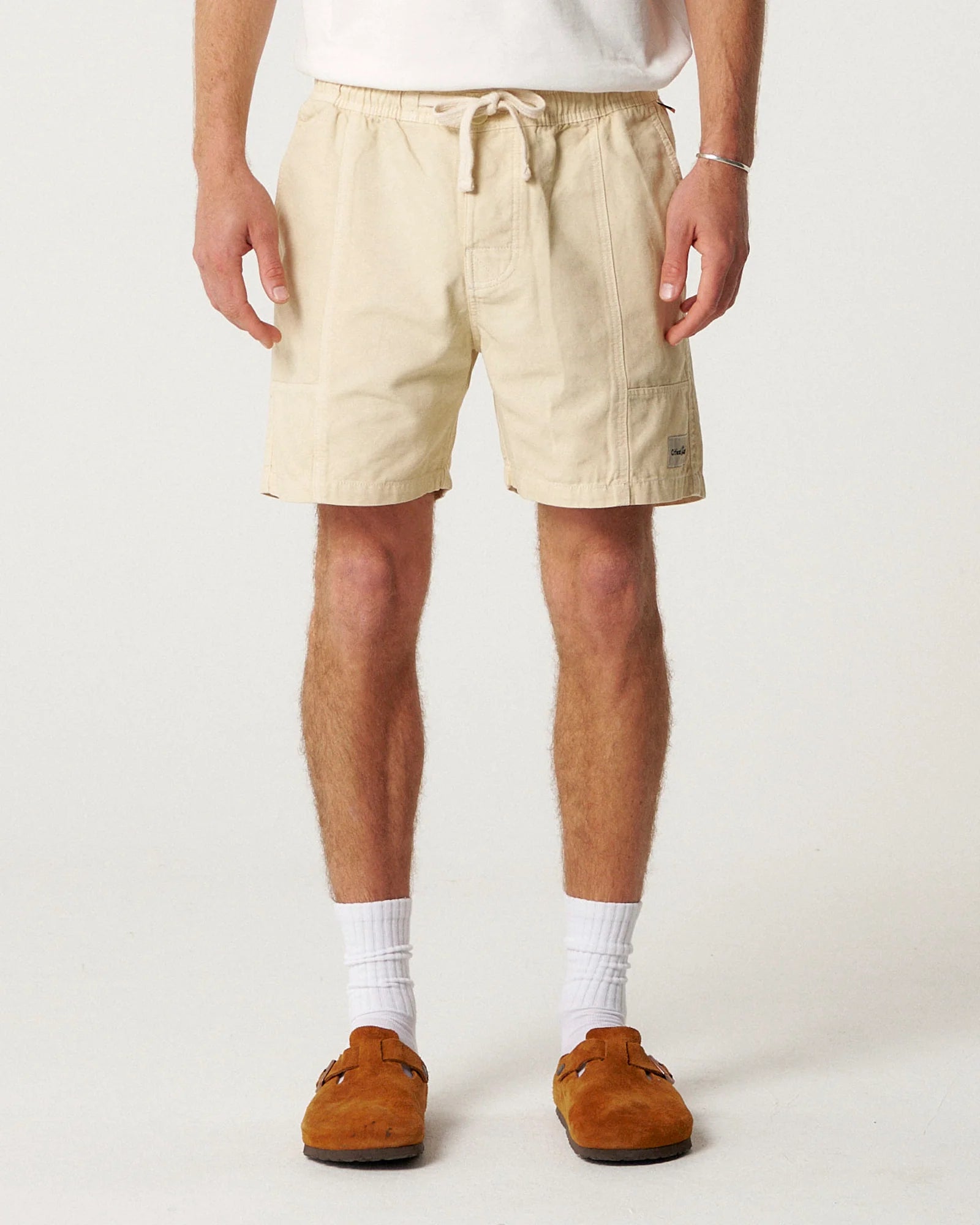 All Day Canvas Short - Ecru