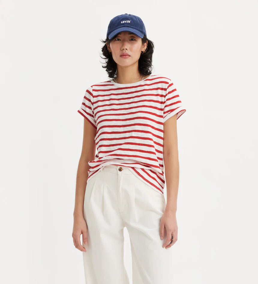 Margot Tee Captain Stripe - Scarlet Smile