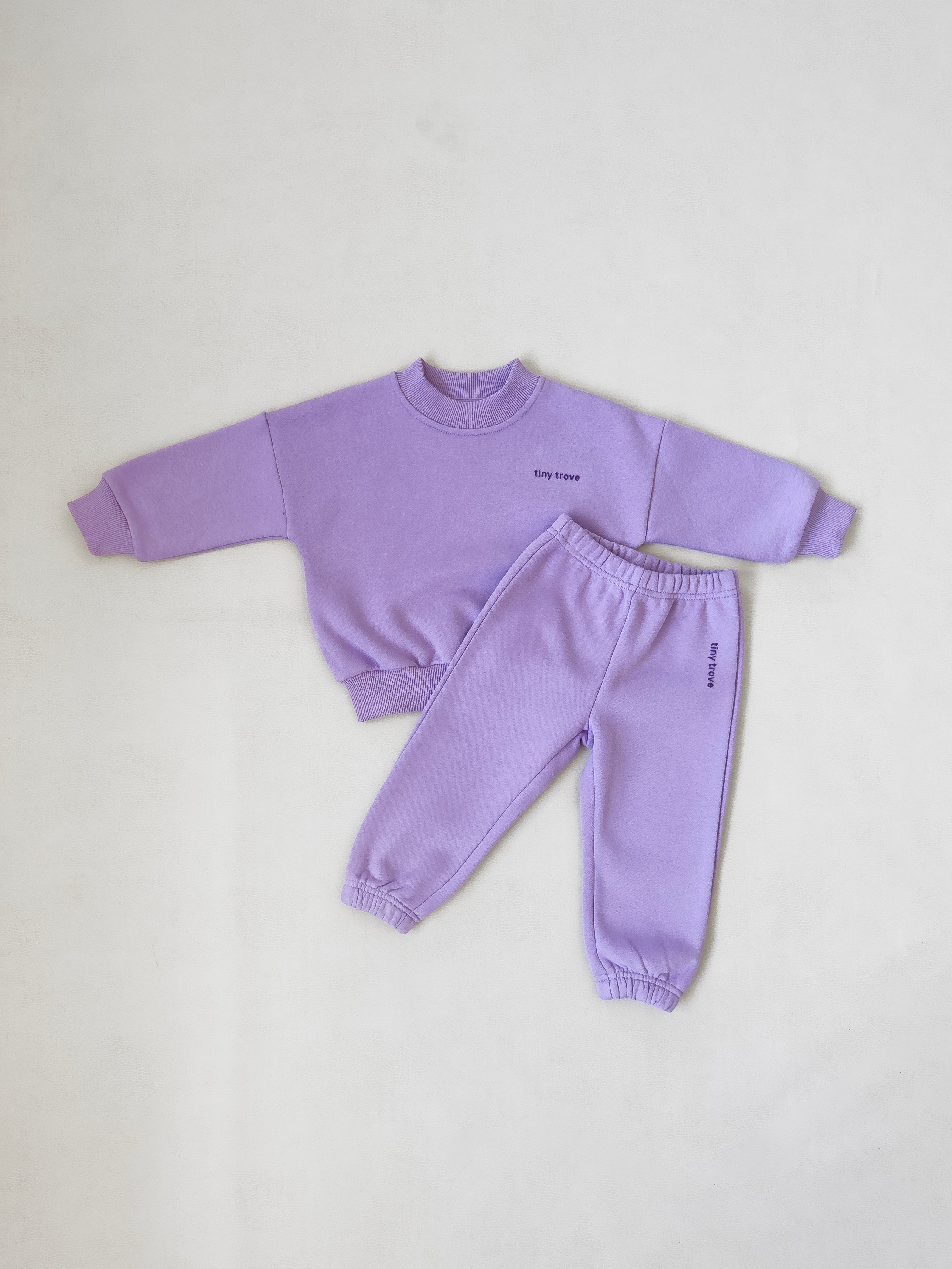 Woodie 3D Logo Tracksuit - Lilac