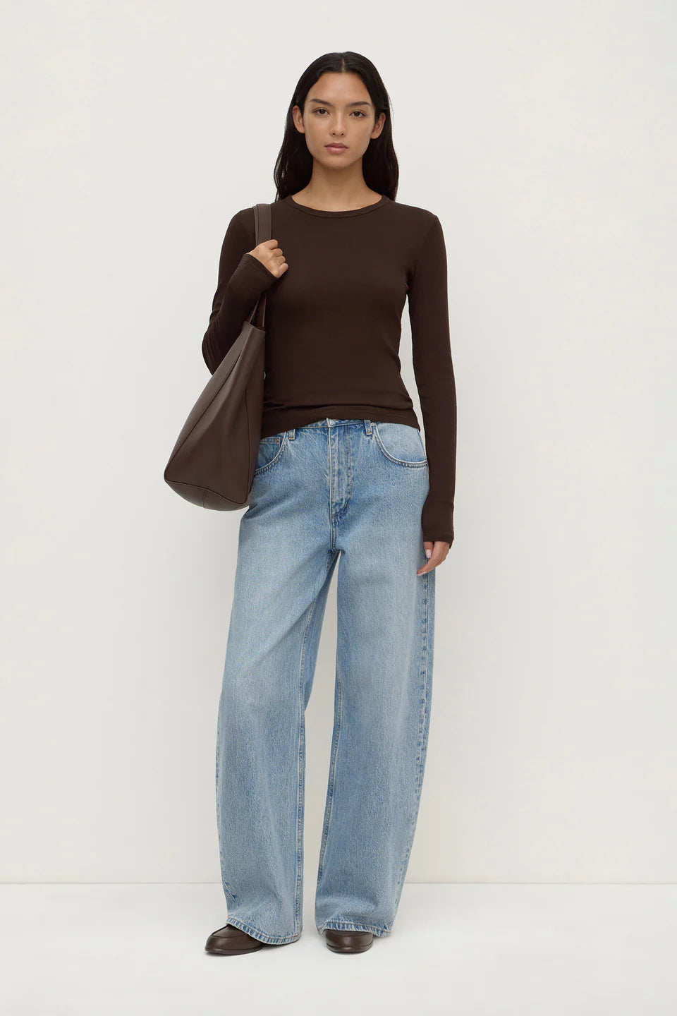 Zali Long Sleeve - Ganache