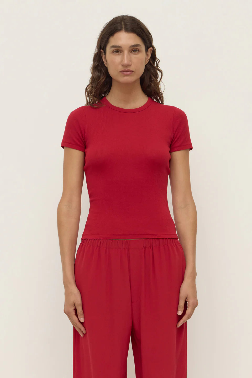 Zali Short Sleeve Tee - Mulberry