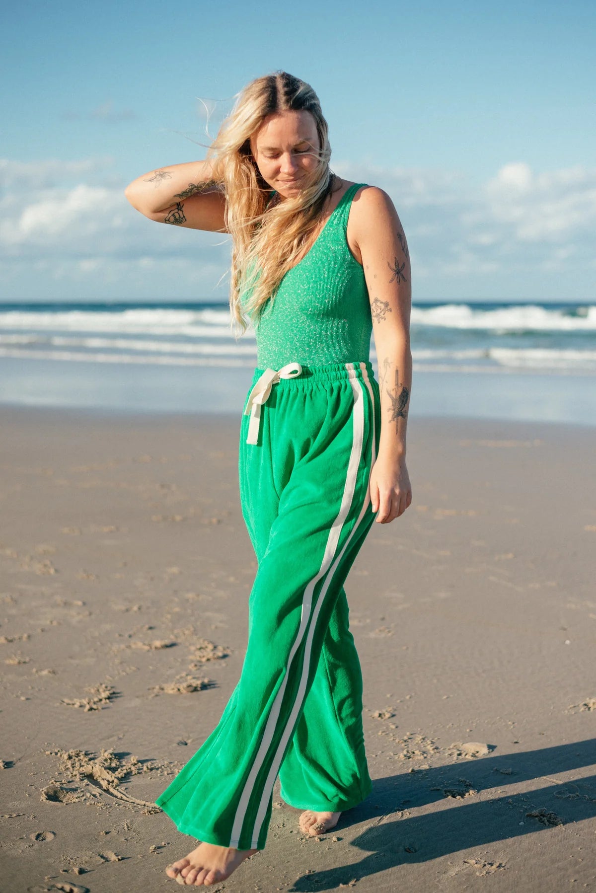 Apres Surf Pant - Green