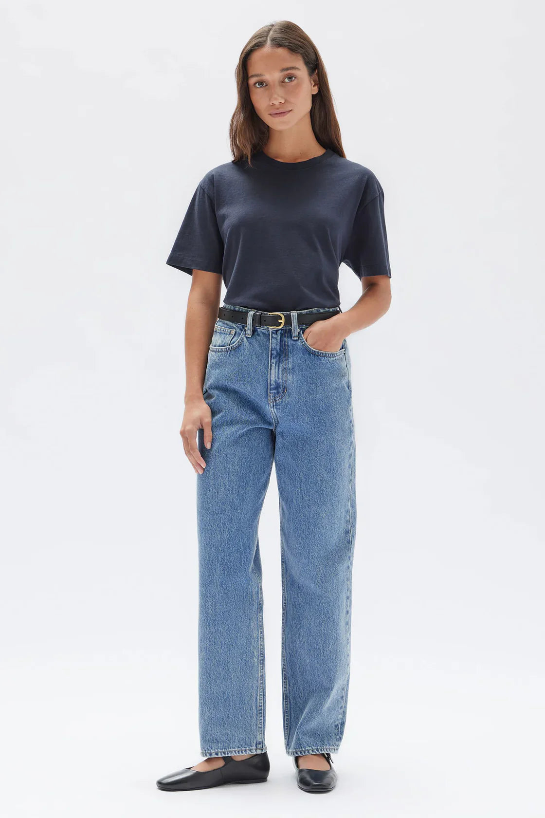 Base Tee - True Navy