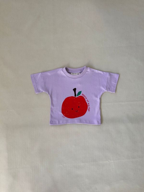 Apple Relaxed Tee - Lilac