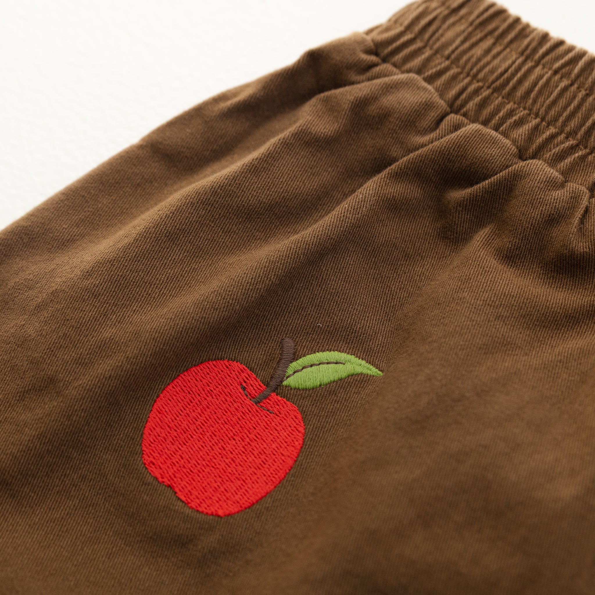 Cropped Wide Leg Cargo Pant - Chocolate