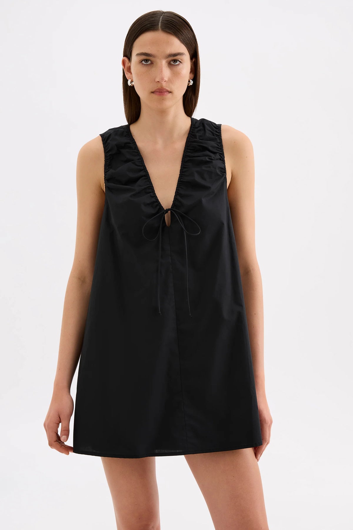 Cerie Poplin Mini Dress