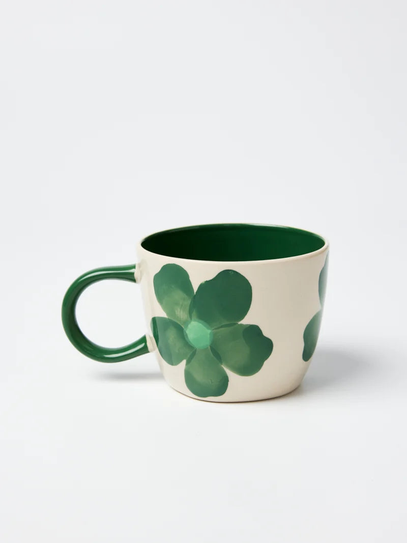 Boss Chino Daisy Mug - Green