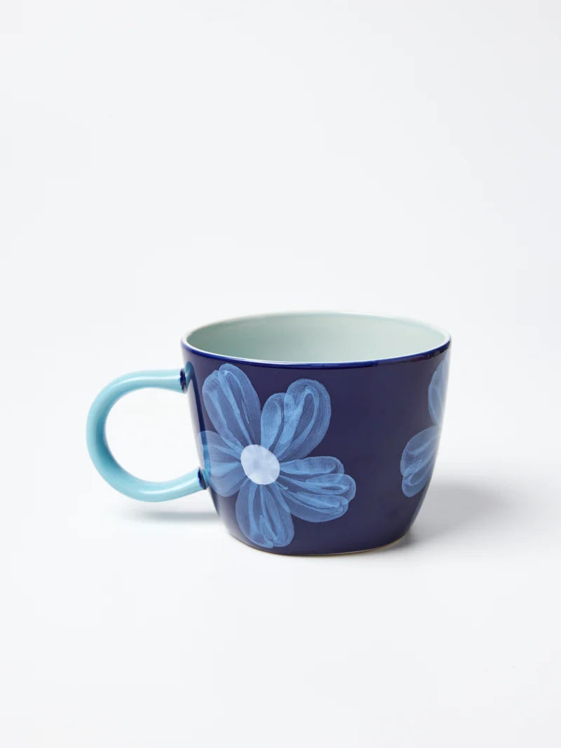 Boss Chino Daisy Mug - Navy