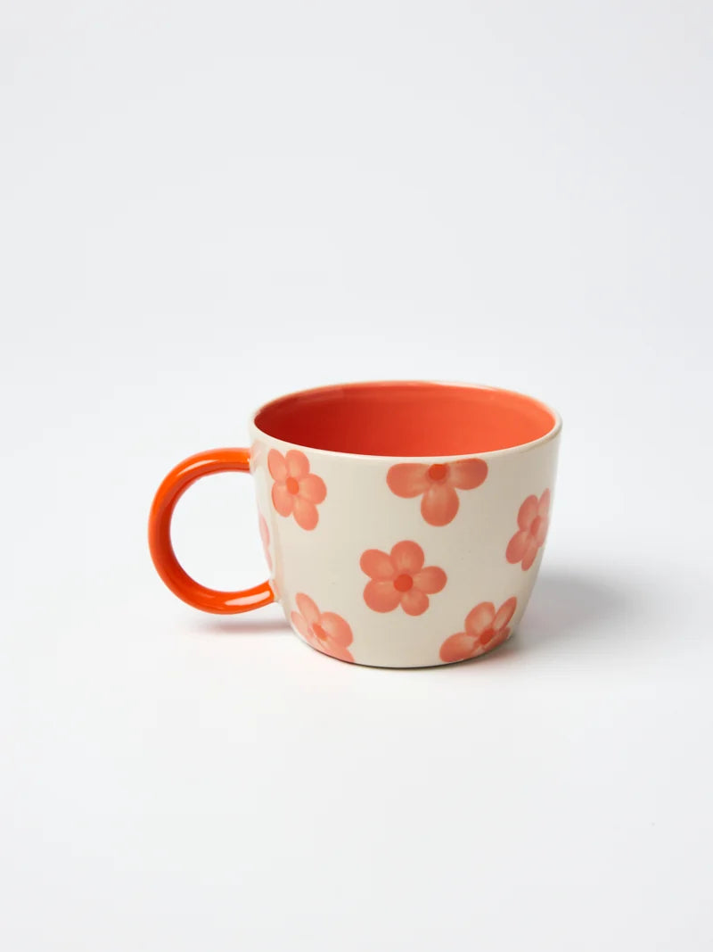 Chino Daisy Mug - Peach