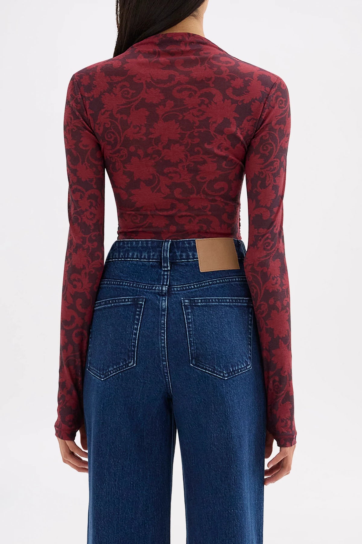 Clementine Mesh Long Sleeve
